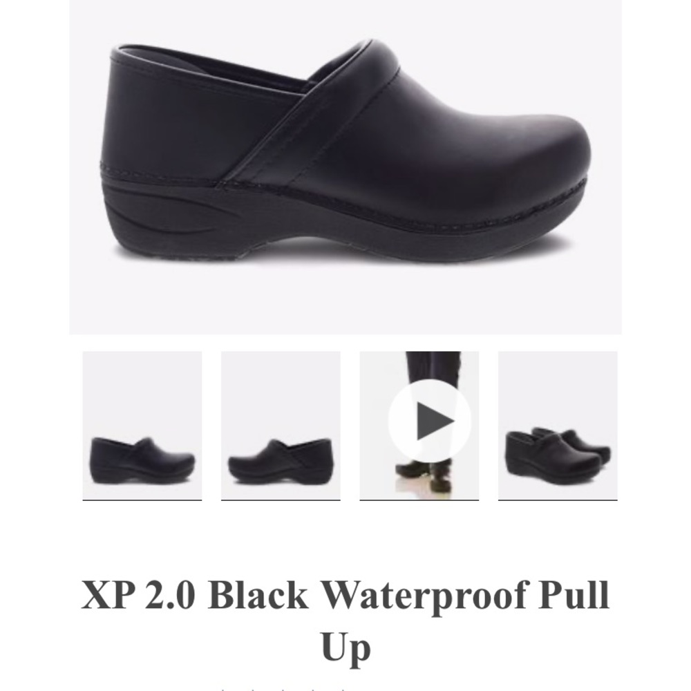 NEW in box: DANSKO XP 2.0 Black Waterproof Pull Up